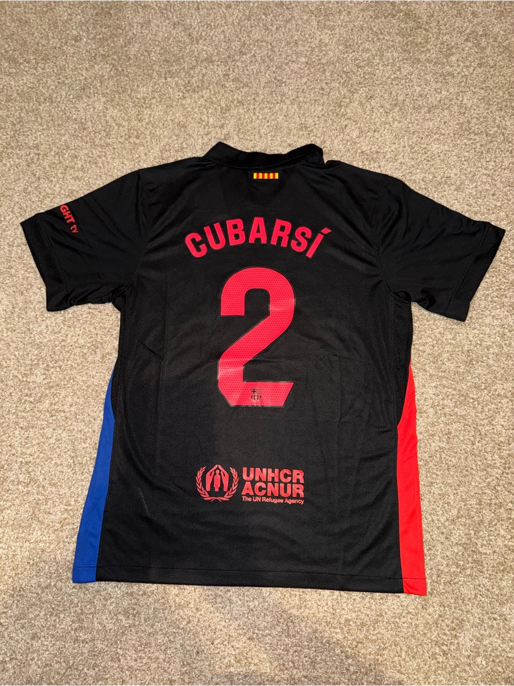 Nike FC Barcelona 2024/2025 Cubarsi #2 Men’s Away Soccer Jersey 🆕